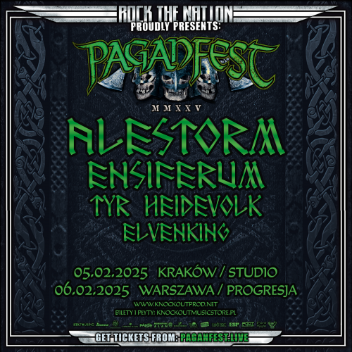 PAGANFEST: ALESTORM + ENSIFERUM + TÝR + HEIDEVOLK + ELVENKING